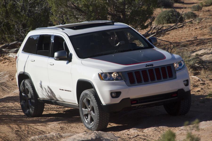  Jeep Grand Cherokee Trailhawk Concept 2012 года  (фото 20 из 25)